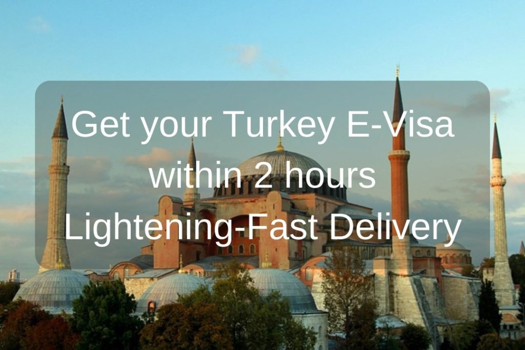 Get your Turkey Visa within 2 hours | Lightening Fast Delivery